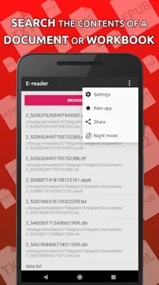 eReader reader of all formats android App screenshot 18