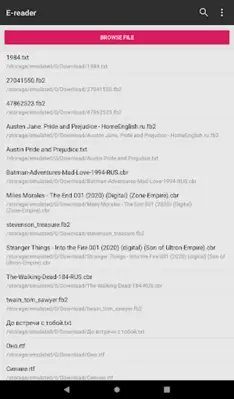 eReader reader of all formats android App screenshot 8